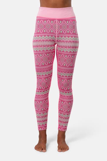 KARI TRAA Funktionstights gemustert