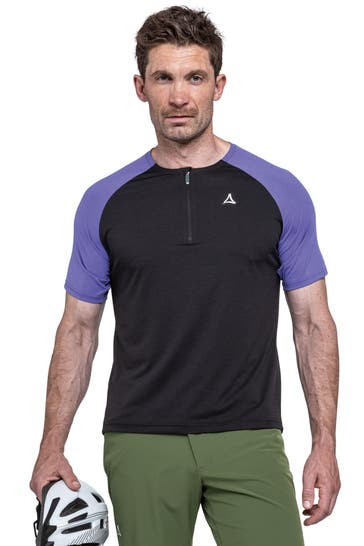 SCHÖFFEL Funktions-Shirt schwarz-blau