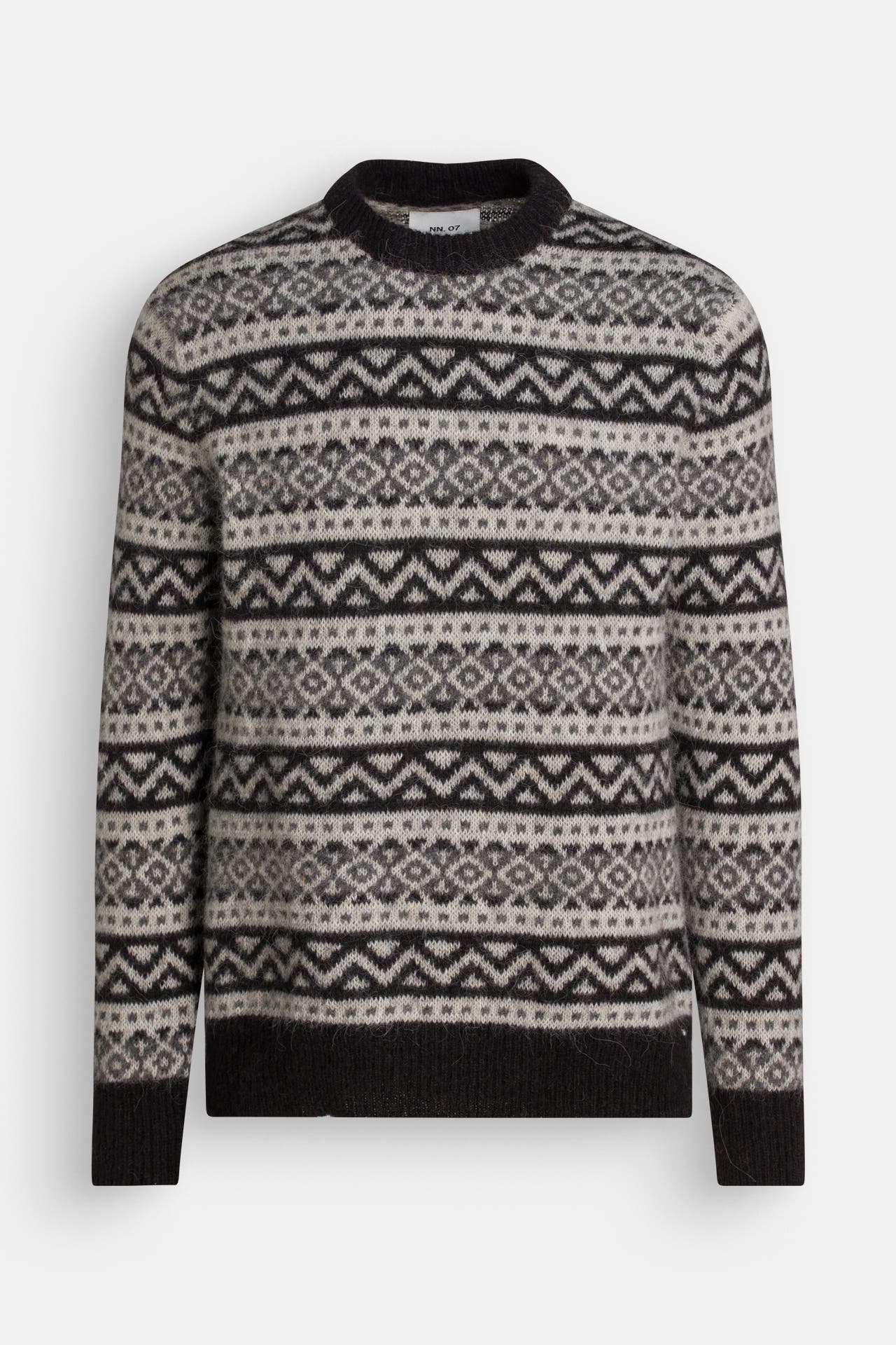 NN07 Strickpullover 'Jason' gemustert, Bild 1