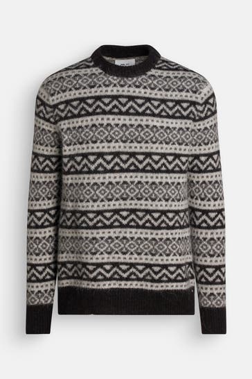 NN07 Strickpullover 'Jason' gemustert