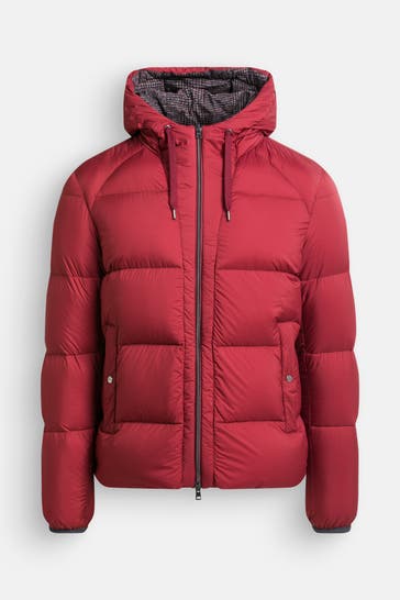 HERNO Daunenjacke rot