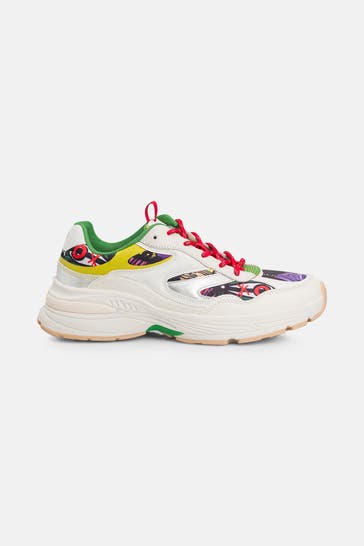 DESIGUAL Sneaker 'Moon High GA' gemustert