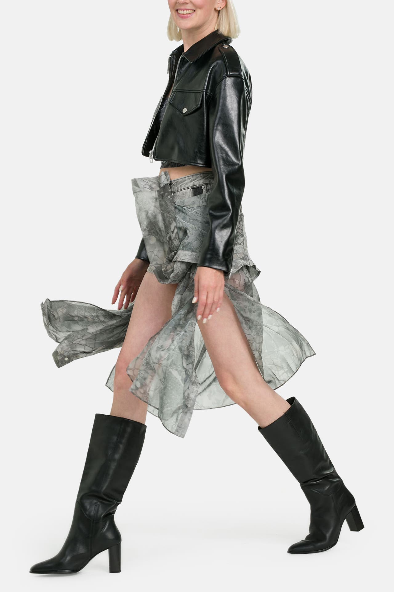 DIESEL Jeansrock 'Gonna' gemustert, Bild 1