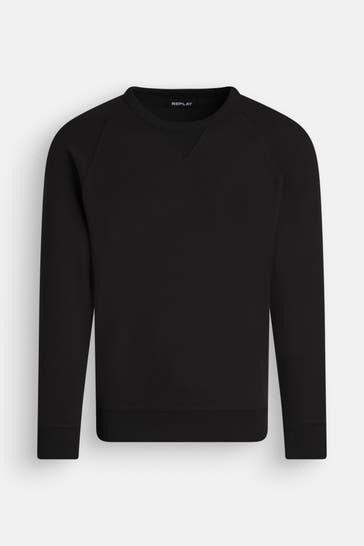 REPLAY Sweatshirt schwarz