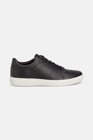 ECCO Leder-Sneaker schwarz