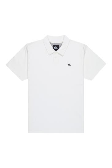 QUIKSILVER Polo-Shirt weiß