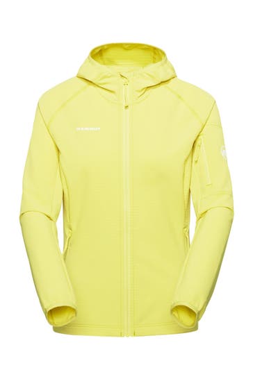 MAMMUT Neon yellow Fleece Jacket