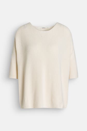 SOAKED Strickshirt 'Tuesday' ecru