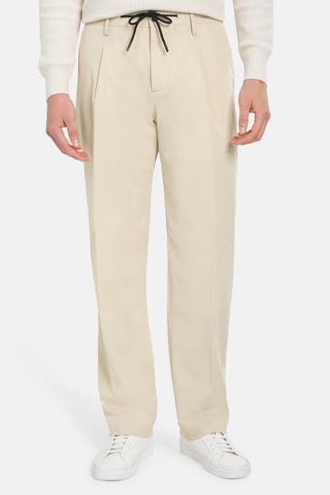 J.LINDEBERG Stoffhose 'Jun' beige