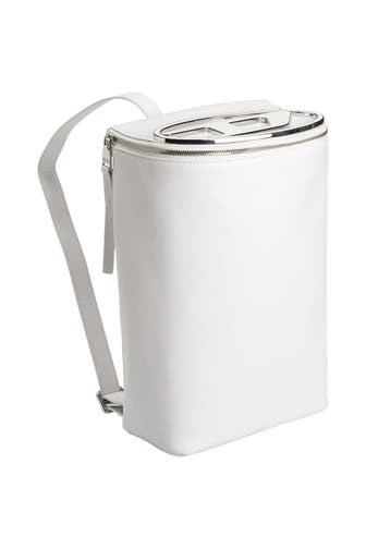 DIESEL Lederrucksack weiß