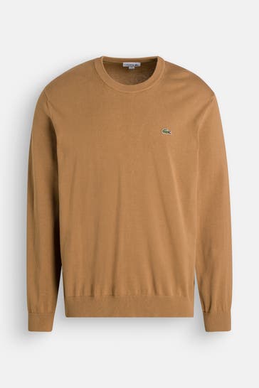 LACOSTE Strickpullover camel