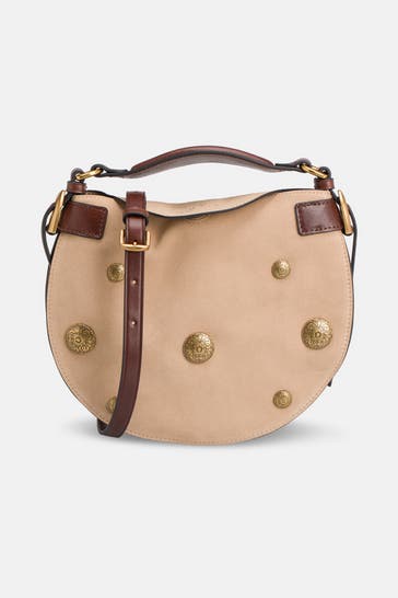 LA MARTINA Handtasche 'Luna' hellbraun