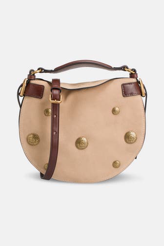LA MARTINA Handtasche 'Luna' hellbraun