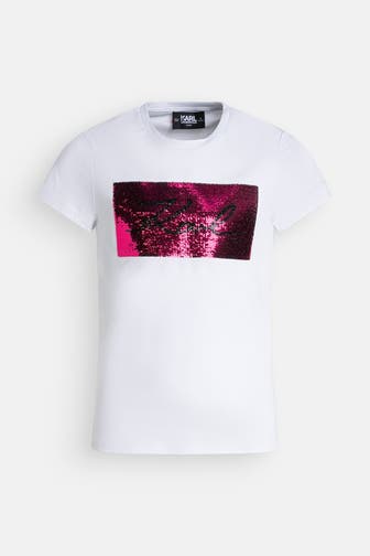 KARL LAGERFELD T-Shirt weiß
