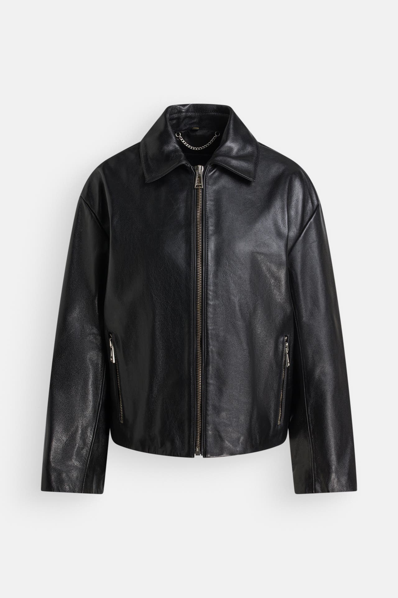 BELSTAFF Lederjacke schwarz, Bild 1
