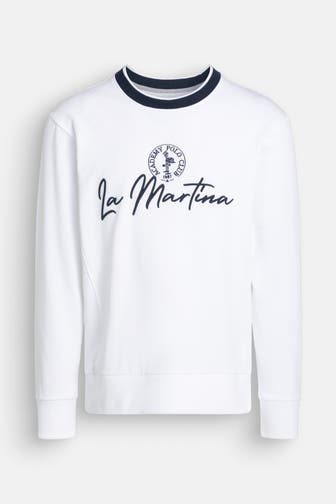 LA MARTINA Sweatshirt weiß