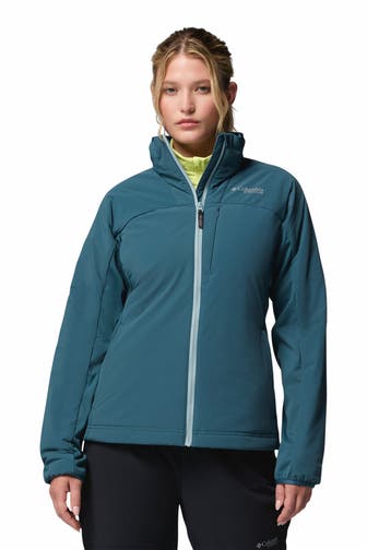 COLUMBIA Funktionsjacke 'Silver Leaf™' petrol
