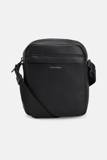 CALVIN KLEIN Umhängetasche schwarz