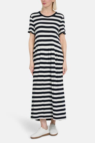 MARC O'POLO DENIM - Jerseykleid gestreift