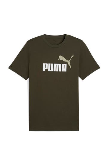 PUMA T-Shirt dunkelgrün