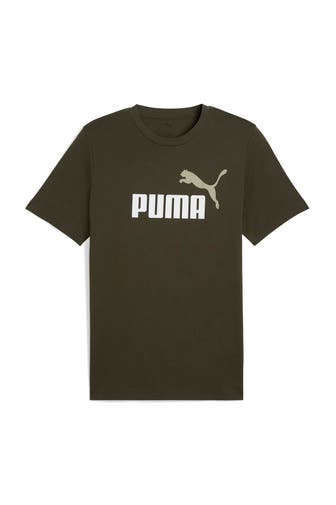 PUMA T-Shirt dunkelgrün