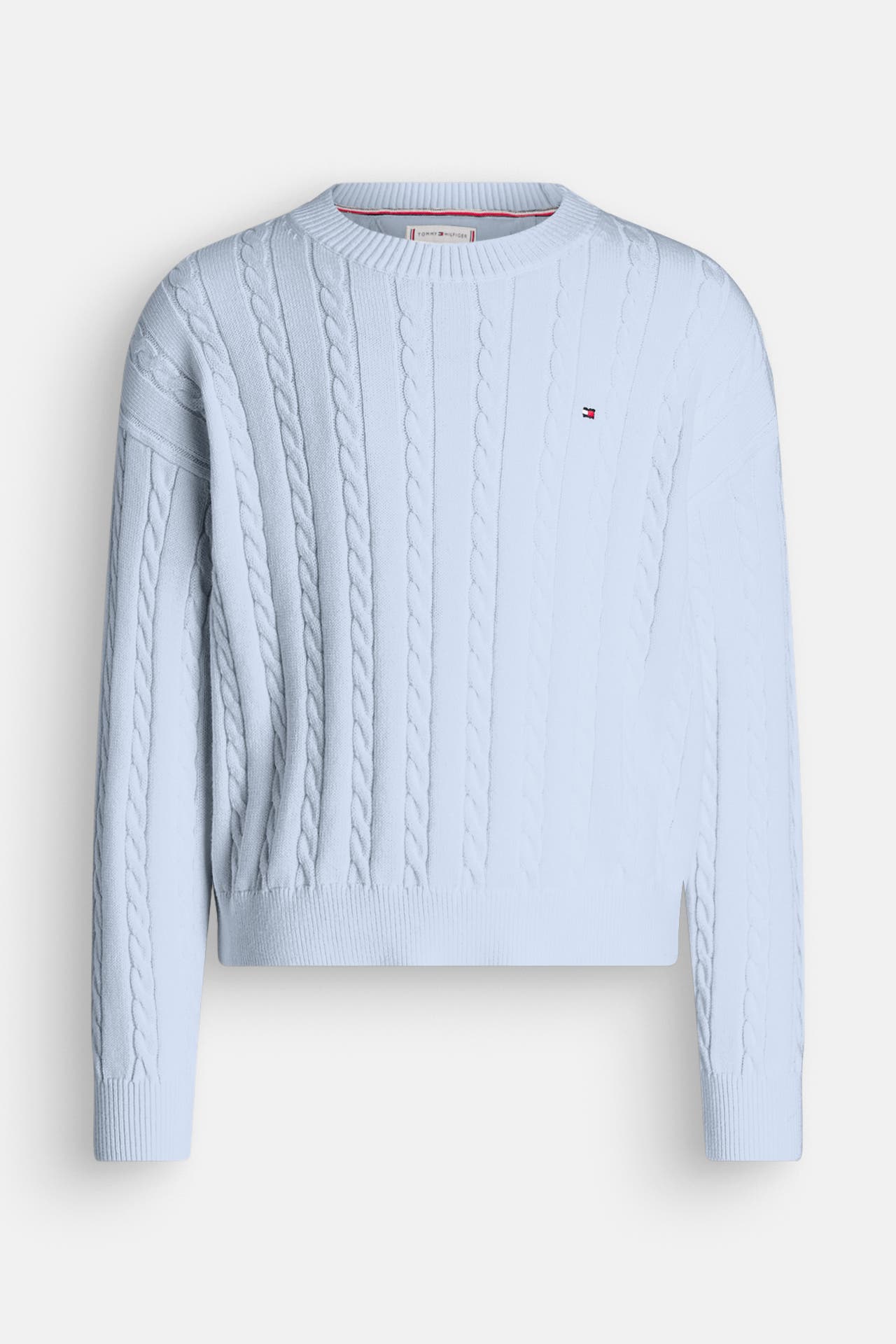 TOMMY HILFIGER Strickpullover hellblau, Bild 1