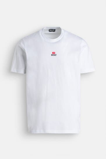 DIESEL T-Shirt weiß