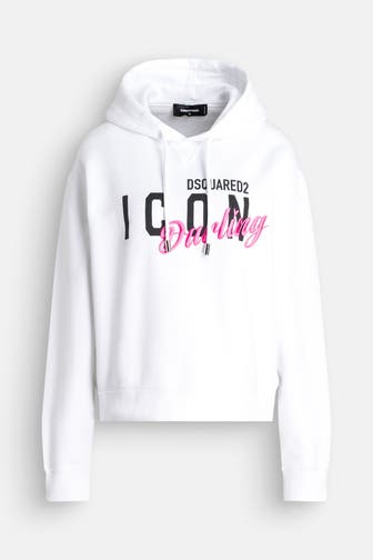 DSQUARED2 Hoodie weiß
