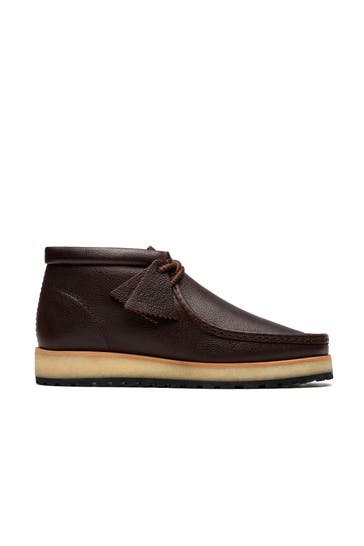 CLARKS Lederschnürer 'Wallabee Scout' Regular Fit