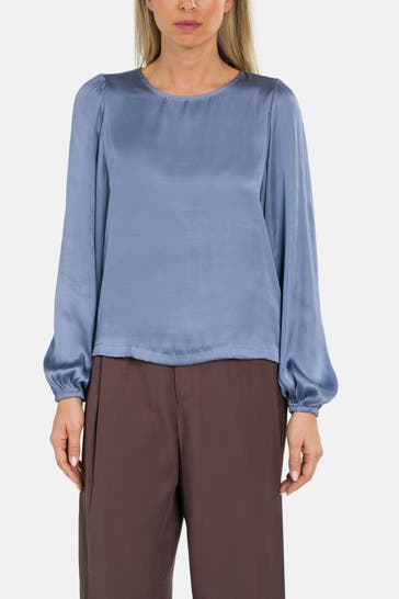 ROSEMUNDE Casual-Bluse blau