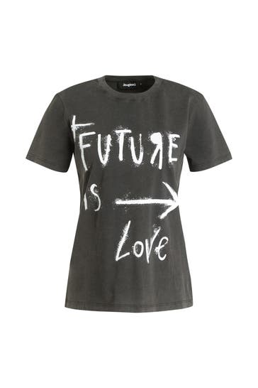 DESIGUAL T-Shirt grau