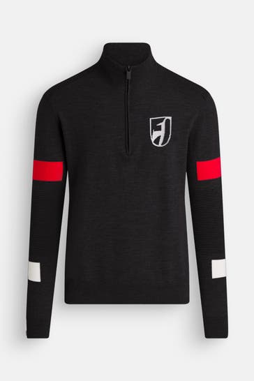 TONI SAILER Strickpullover 'Hubert' schwarz