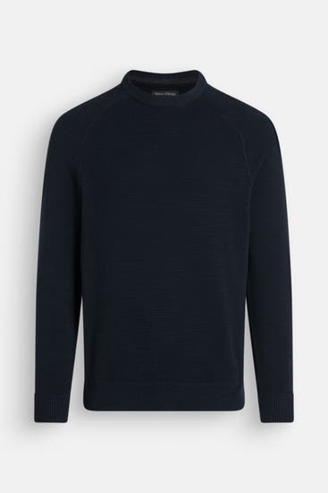 MARC O'POLO - Strickpullover nachtblau