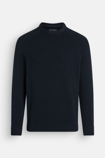 MARC O'POLO Strickpullover nachtblau