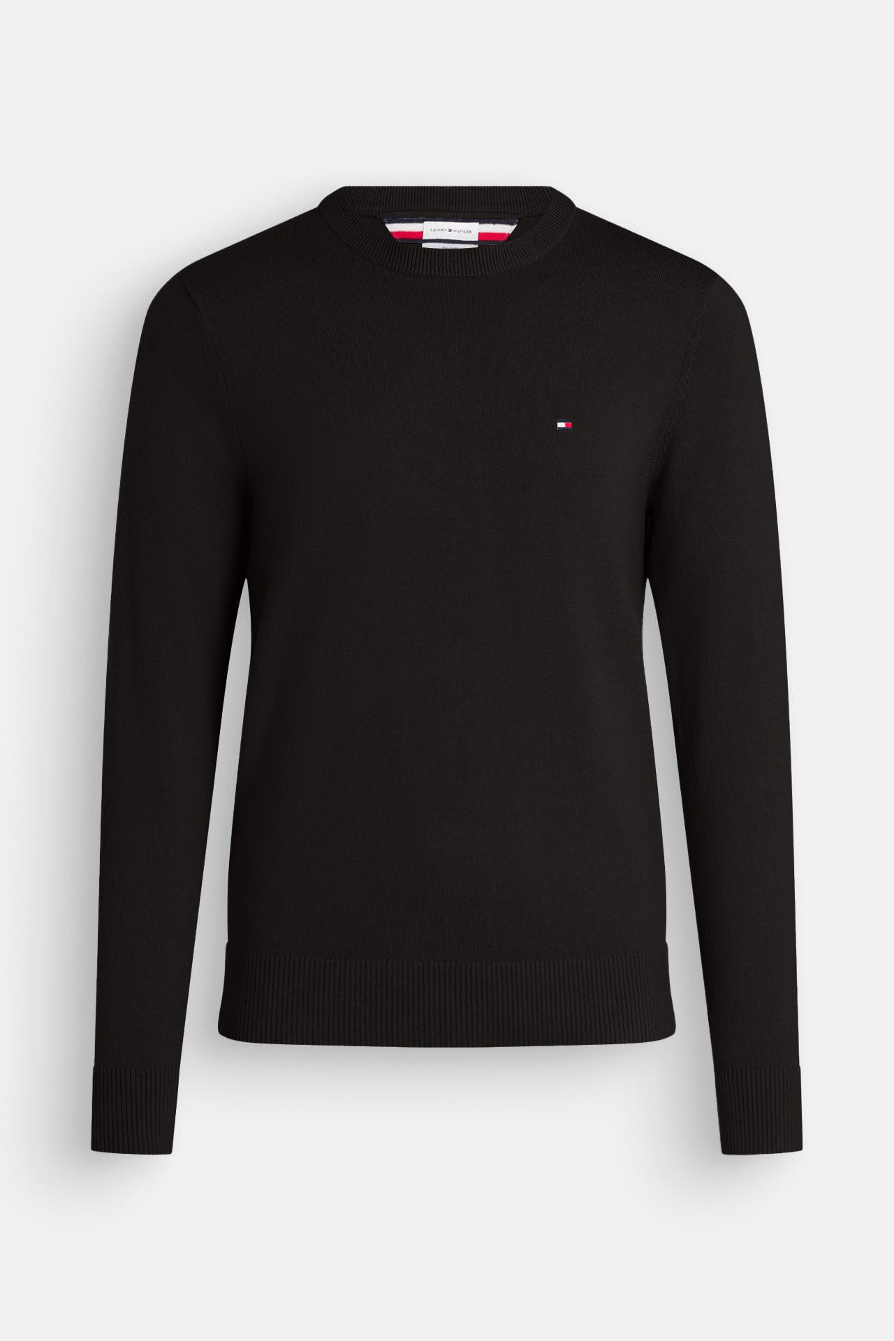 TOMMY HILFIGER Strickpullover schwarz, Bild 1