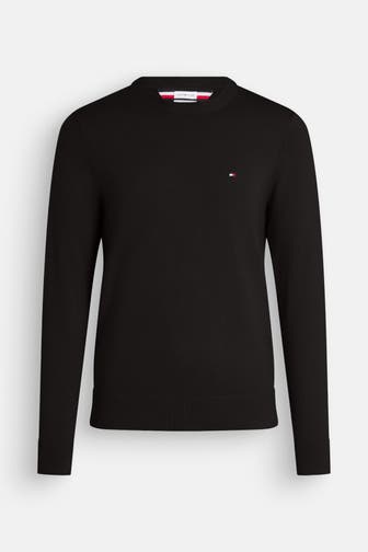 TOMMY HILFIGER Strickpullover schwarz