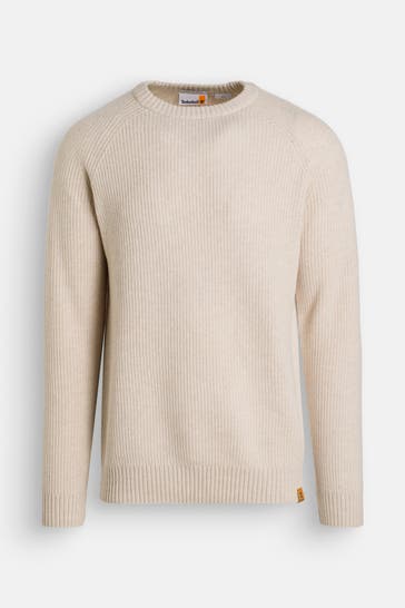 TIMBERLAND Wollmixpullover beige