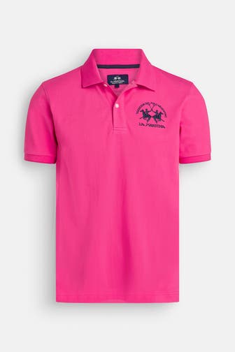 LA MARTINA Polo-Shirt pink