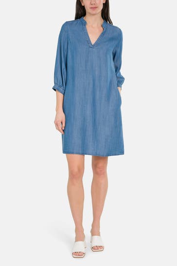 PART TWO Minikleid 'Maina' blau