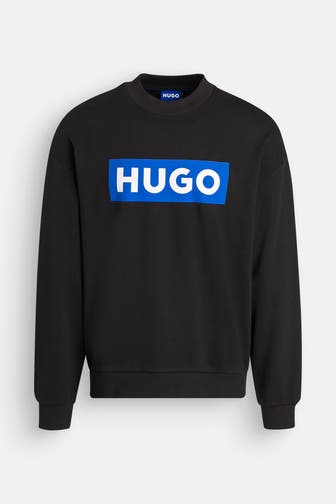 HUGO BLUE Sweatshirt 'Niero' schwarz