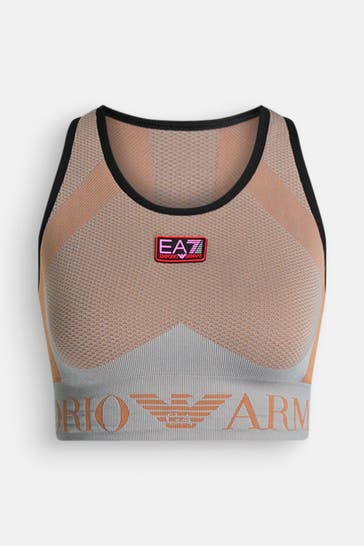 EA7 Sport-Bustier mehrfarbig
