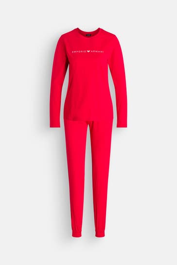 EMPORIO ARMANI Pyjama rot