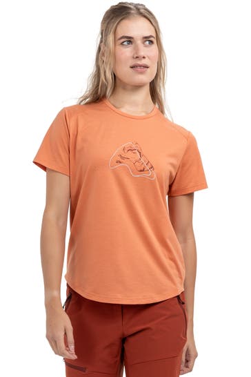 SCHÖFFEL Funktionsshirt 'Haberspitz' orange
