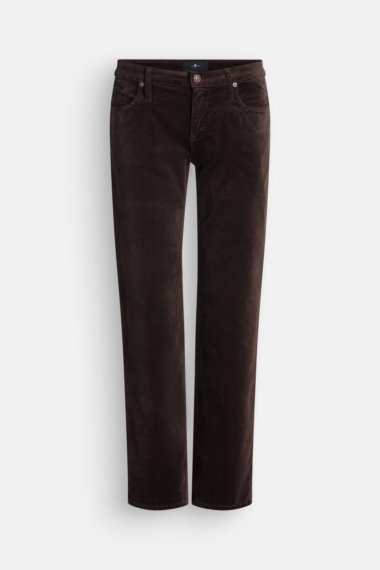 7 FOR ALL MANKIND Stoffhose 'Calie' dunkelbraun, Bild 1