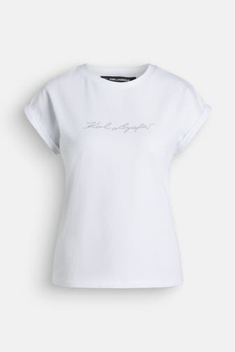KARL LAGERFELD T-Shirt weiß