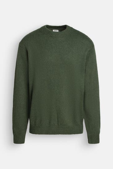 !SOLID Strickpullover oliv