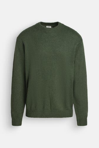 !SOLID Strickpullover oliv