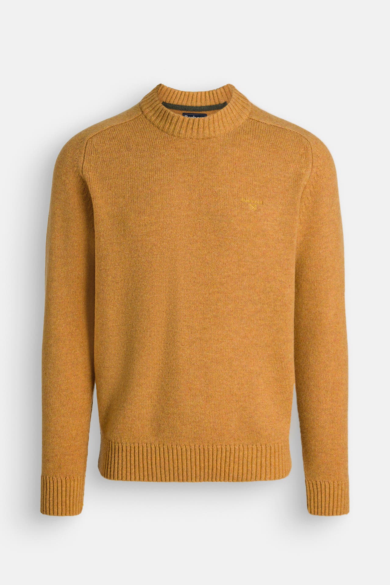 BARBOUR Wollpullover curry, Bild 1