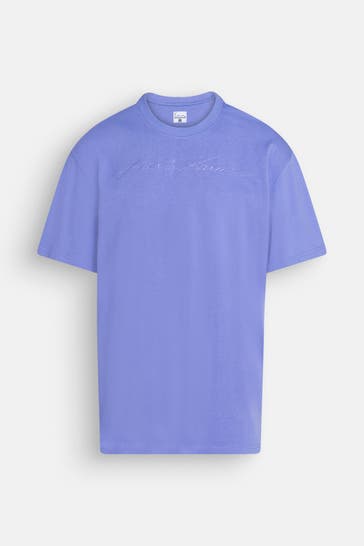 KARL KANI T-Shirt taubenblau