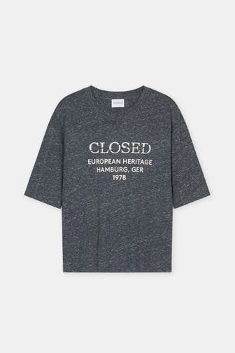 CLOSED T-Shirt dunkelgrau